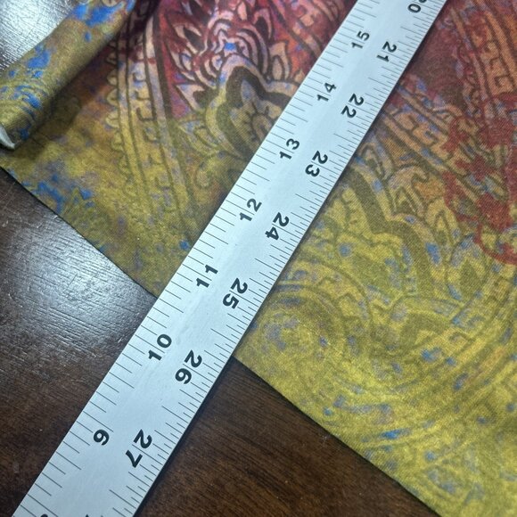 Appropriate Behavior Women's Size Large Shirt/Top Short Sleeve V-Neck Multicolor - Picture 6 of 7